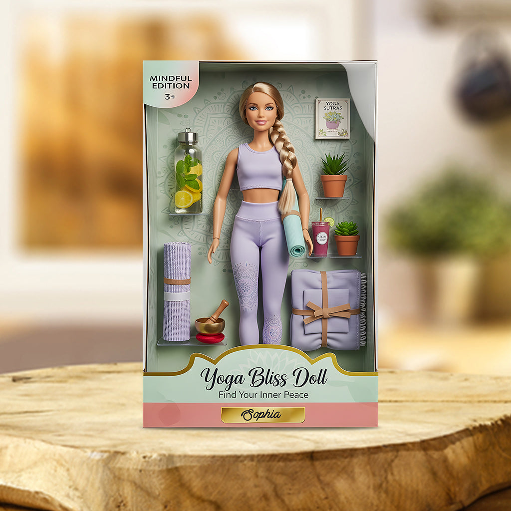 Lose Your Mind Find Your Soul - Personalized Yoga Custom Shaped Acrylic Plaque