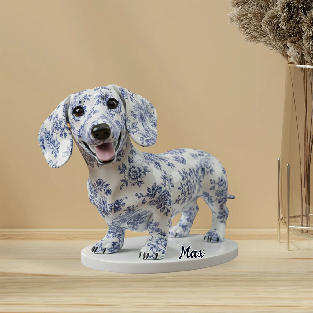 I Love My Dogs - Personalized Dog Custom Shaped Acrylic Plaque