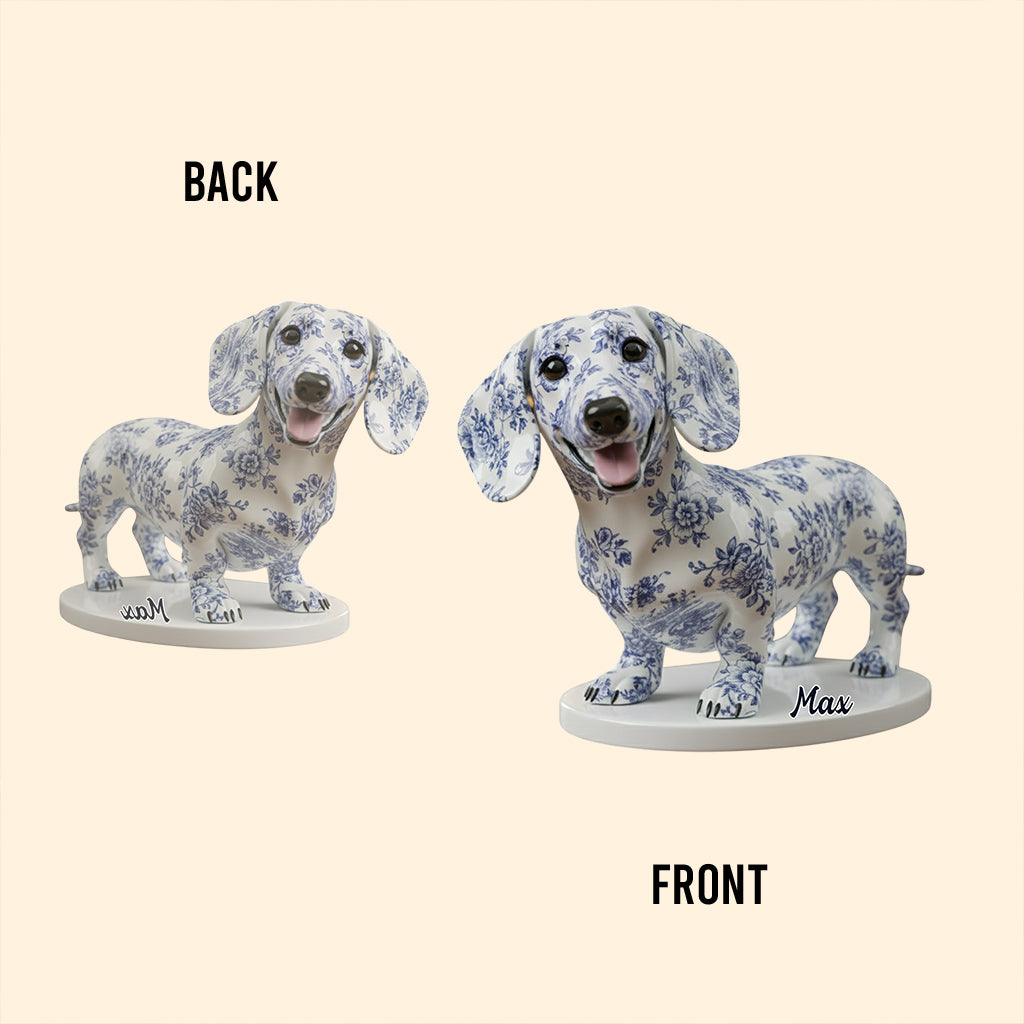 I Love My Dogs - Personalized Dog Custom Shaped Acrylic Plaque