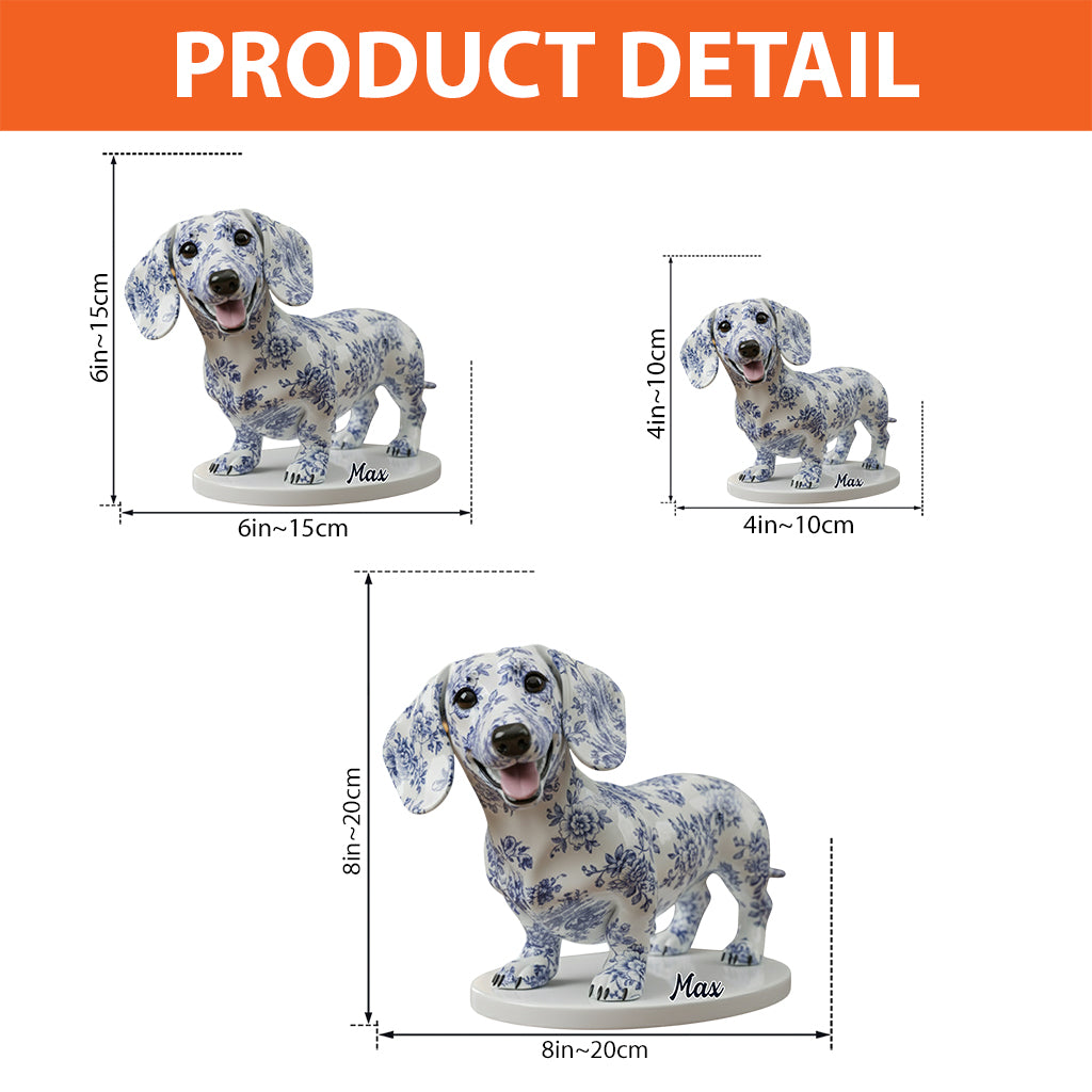 I Love My Dogs - Personalized Dog Custom Shaped Acrylic Plaque