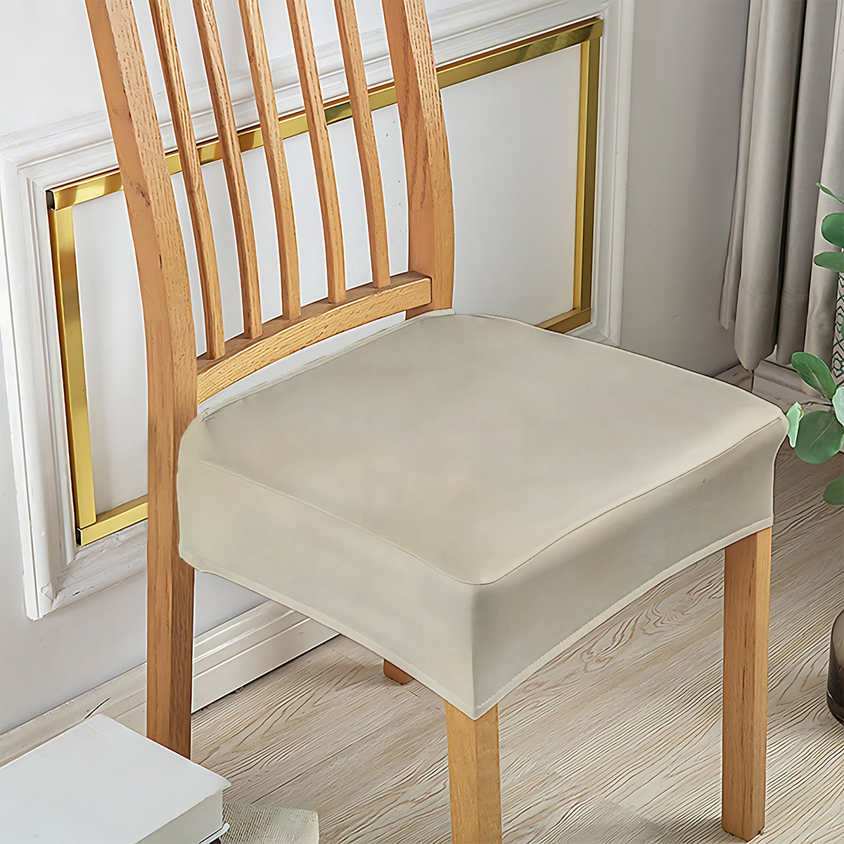 Christmas In Heaven Cardinal - Personalized Memorial Chair Cover Set