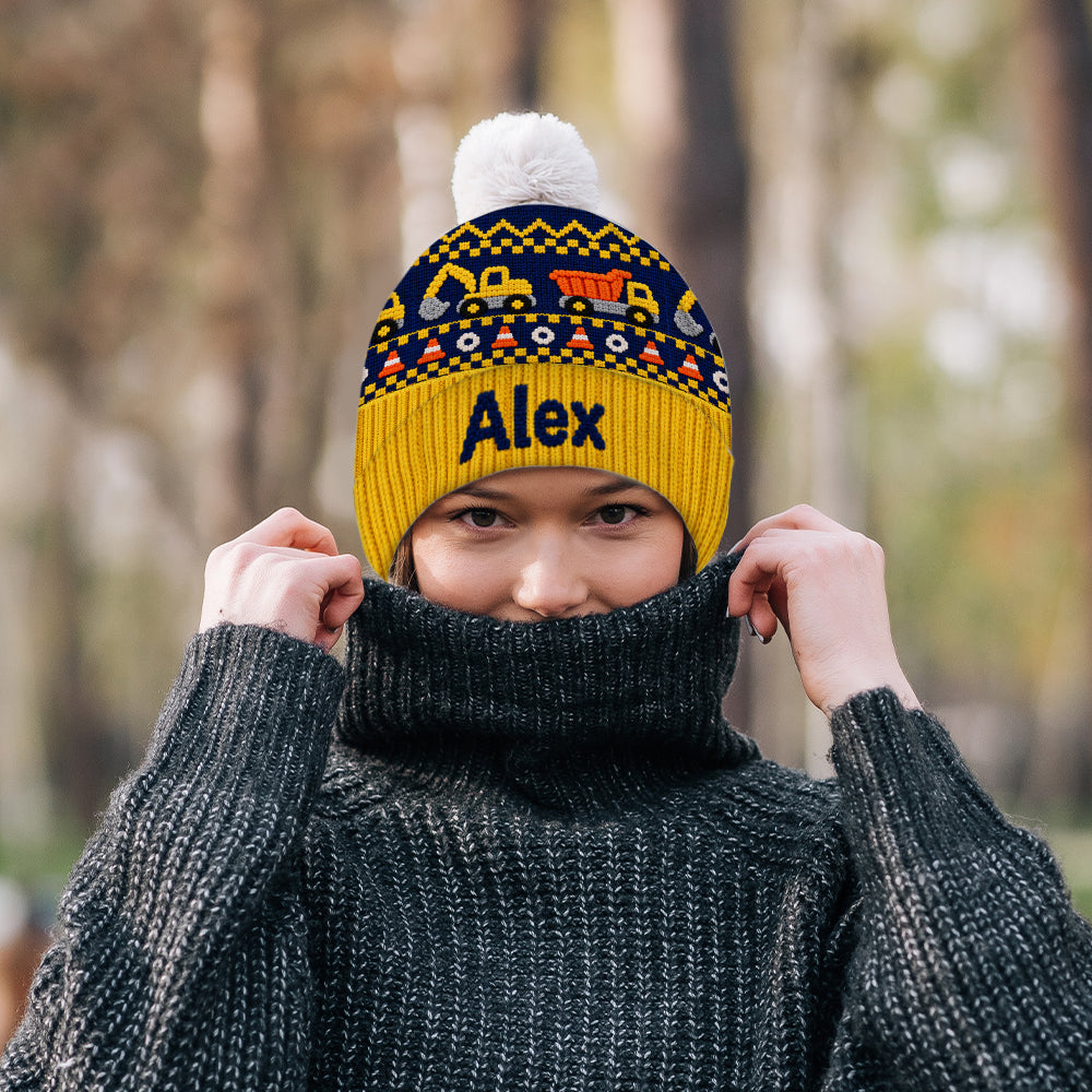 Gift for Kids, Christmas Gift Idea - Personalized Kid Beanie Hat