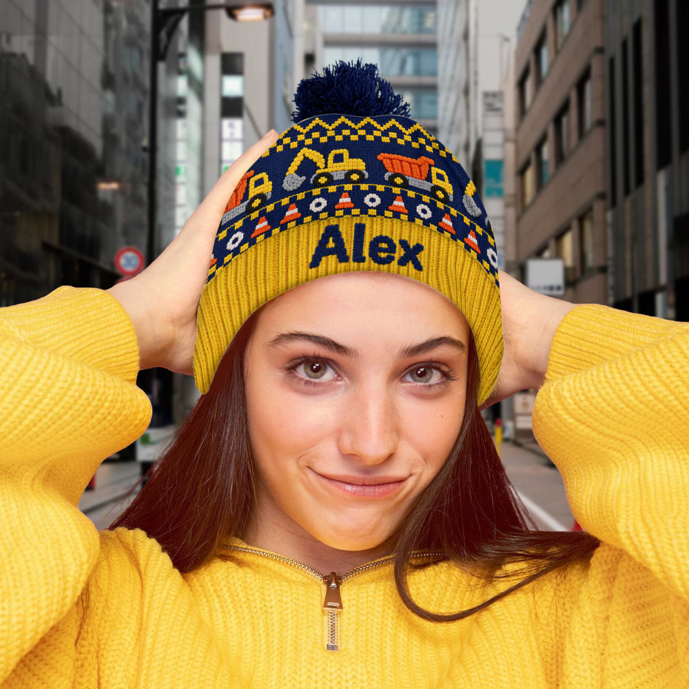 Gift for Kids, Christmas Gift Idea - Personalized Kid Beanie Hat