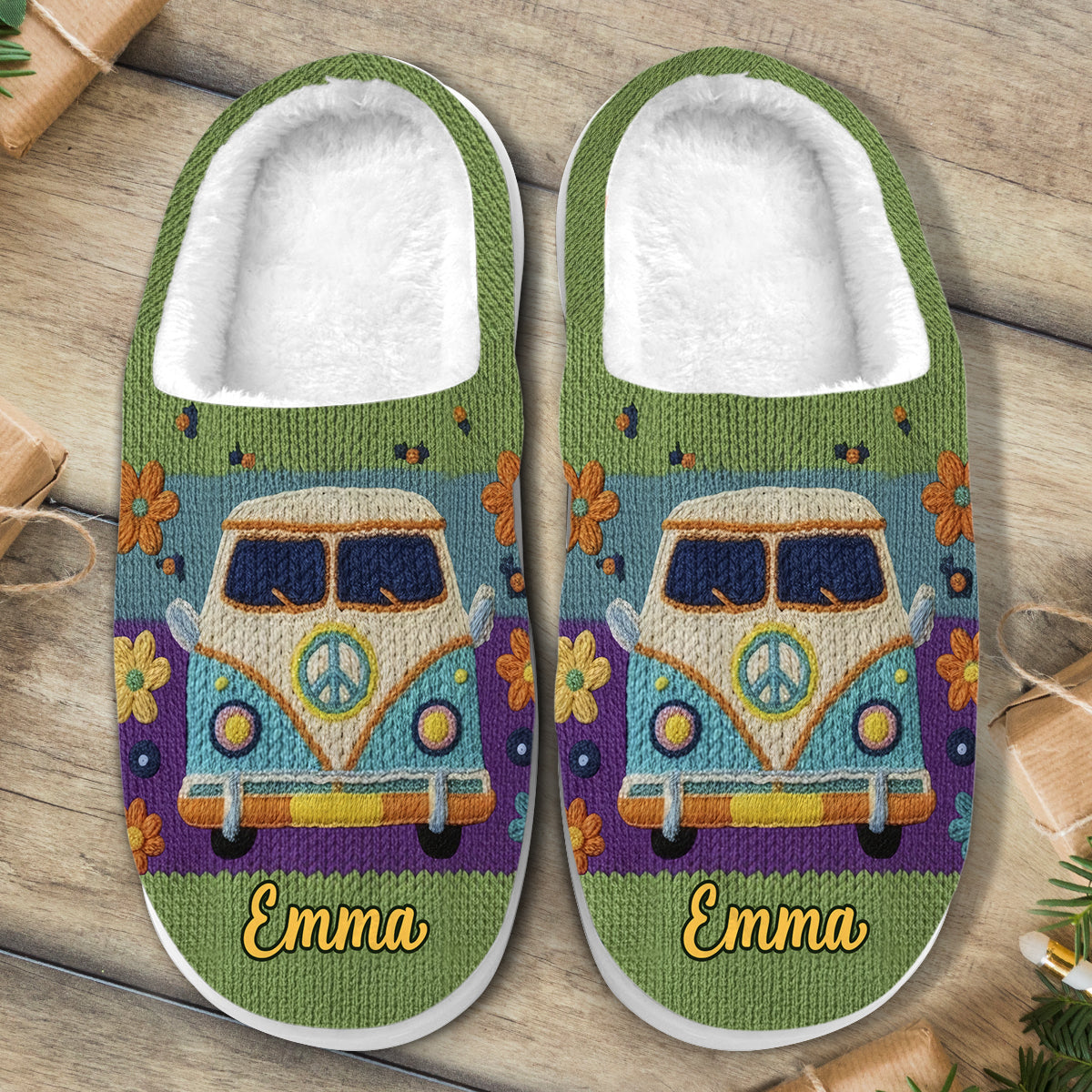 Hippie Souls - Personalized Hippie Slippers