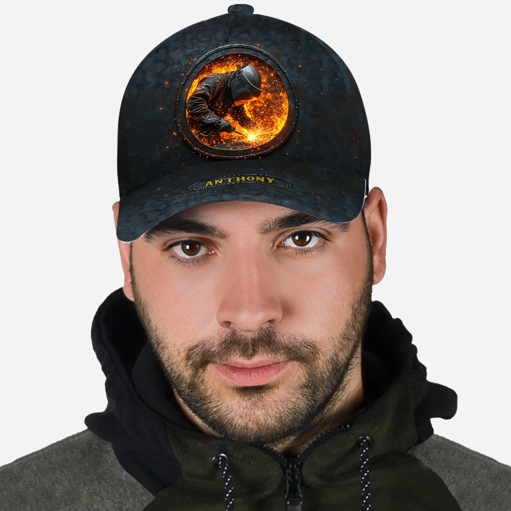 Gift For Welder Man - Personalized Welder Classic Cap