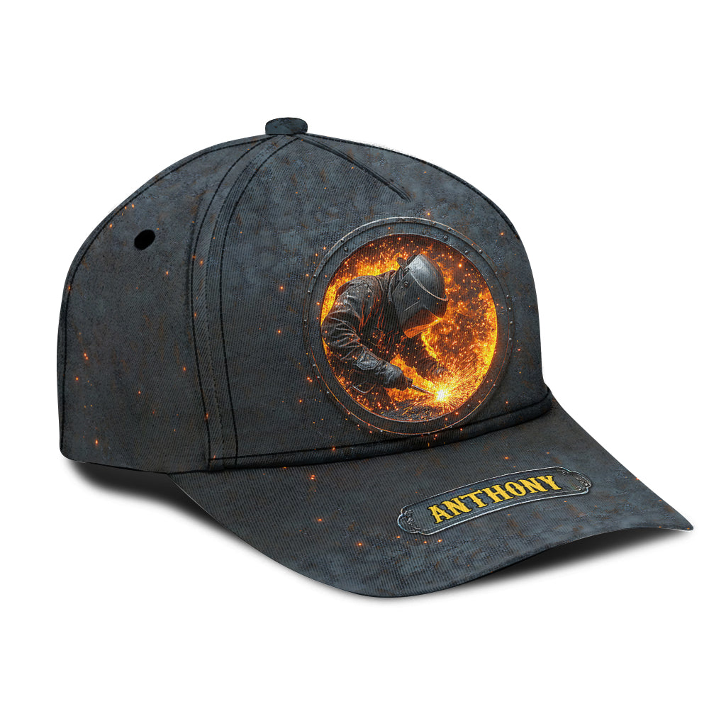Gift For Welder Man - Personalized Welder Classic Cap