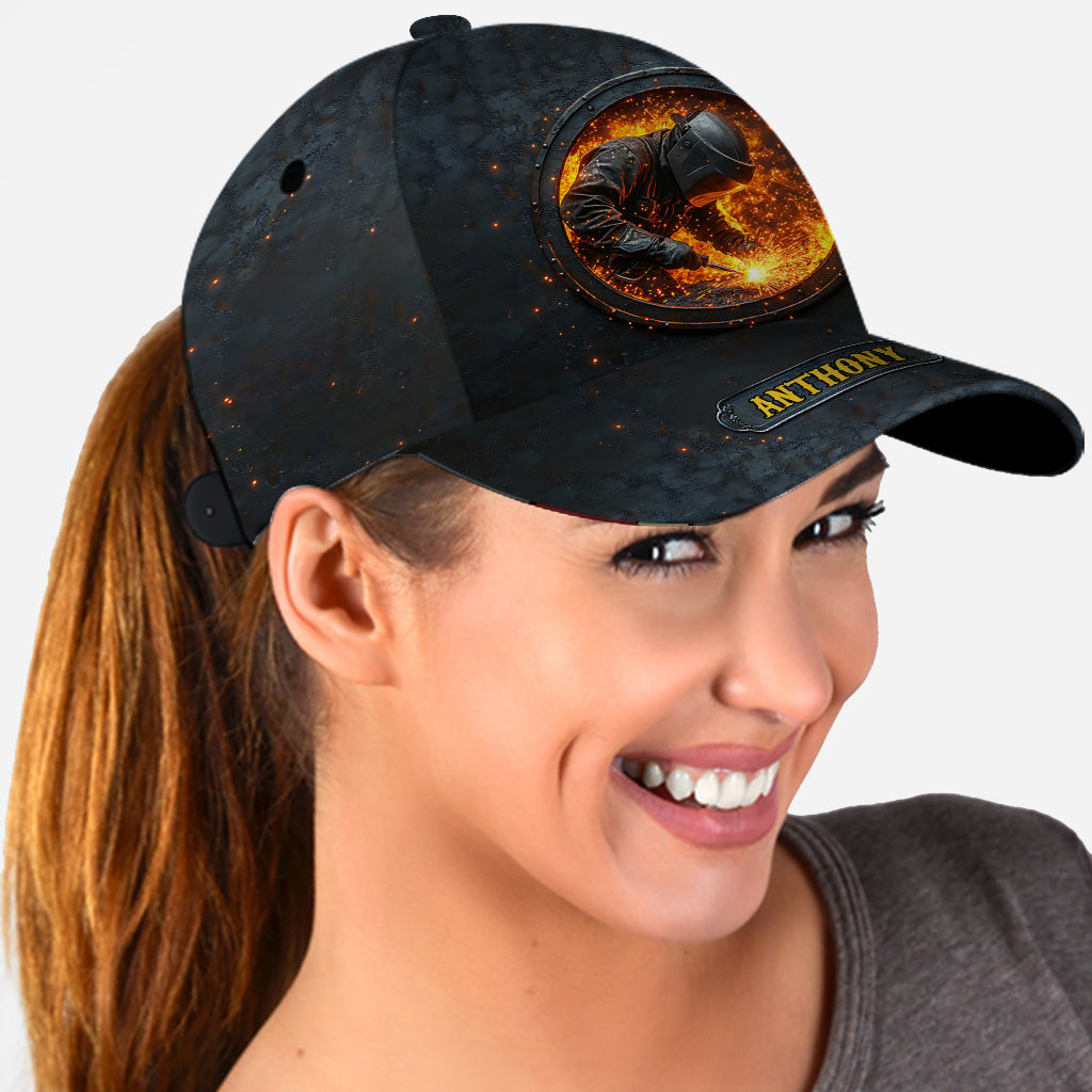 Gift For Welder Man - Personalized Welder Classic Cap