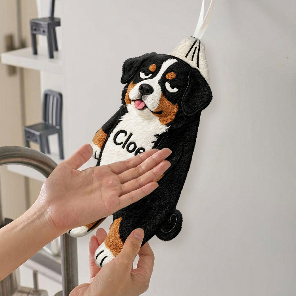 Cute Pet - Personalized Dog Hand Towel