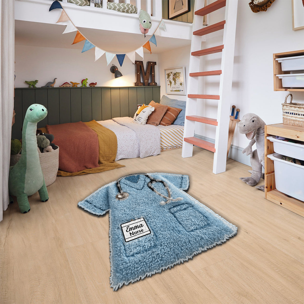 Best Nurse Ever - Personalized Nurse Non-Slip Tufted Rug