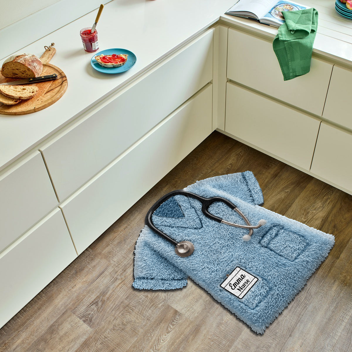 Best Nurse Ever - Personalized Nurse Non-Slip Tufted Rug