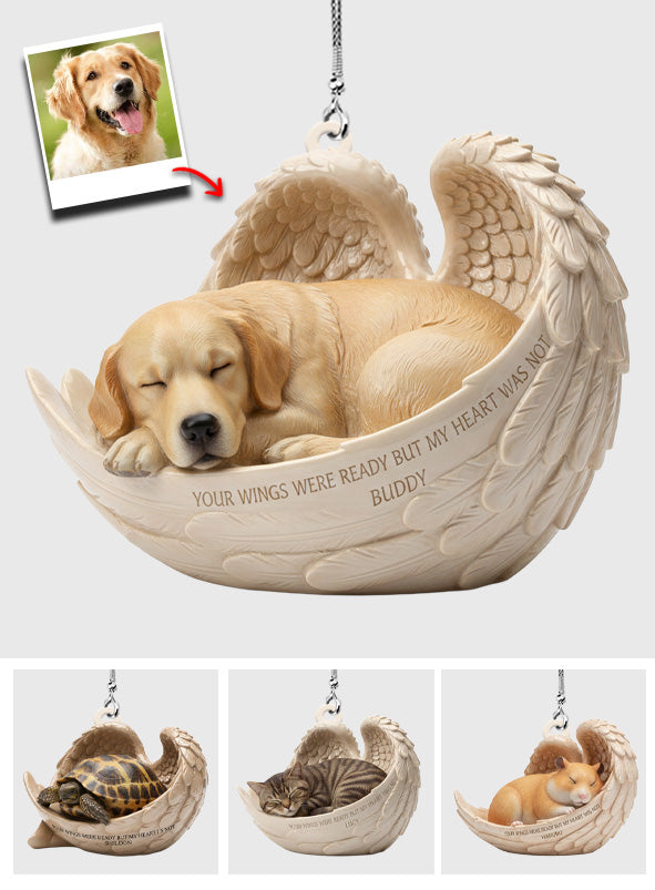 Custom Gift For Someone Lose Their Pet - Personalized Dog Car Ornament