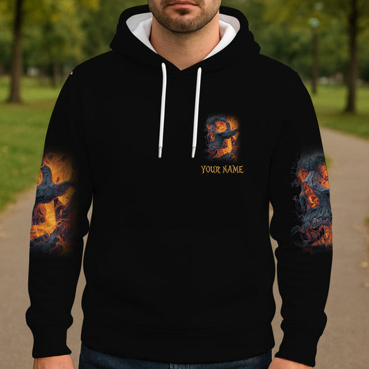 Glowing Skeleton - Personalized Skull All Over Shirt