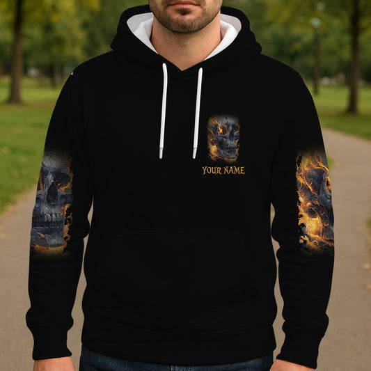 Glowing Skeleton - Personalized Skull All Over Shirt