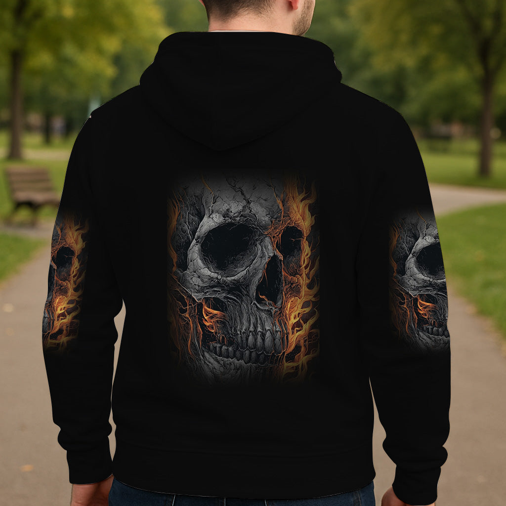 Glowing Skeleton - Personalized Skull All Over Shirt