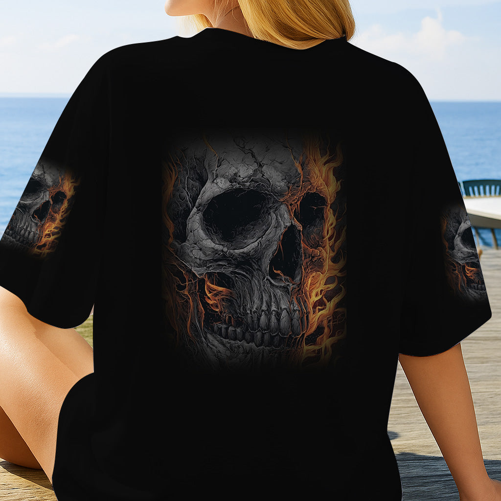 Glowing Skeleton - Personalized Skull All Over Shirt