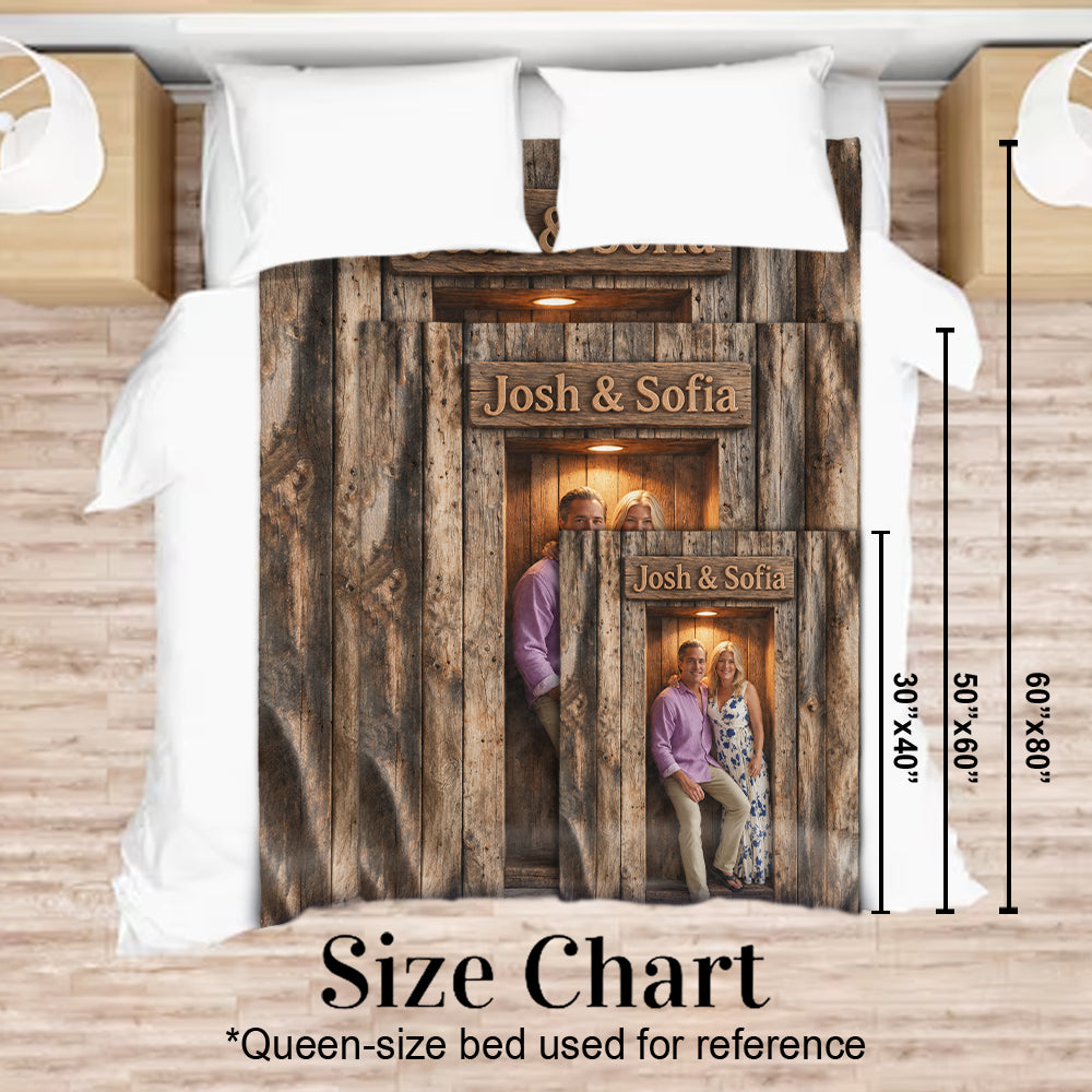 Together Since - Personalized Couple Blanket