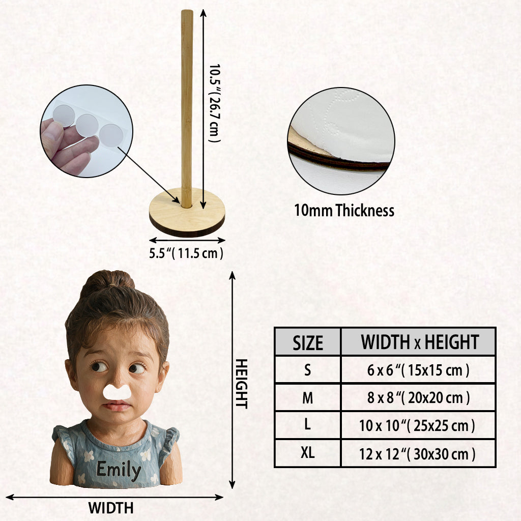 Achoo! - Personalized Kid Paper Towel Stand
