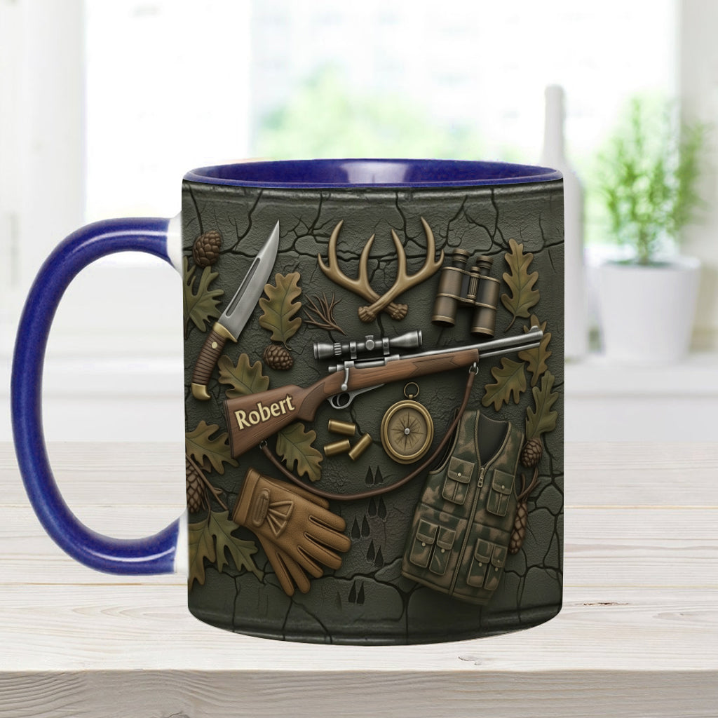 Love Hunting - Personalized Hunting Accent Mug