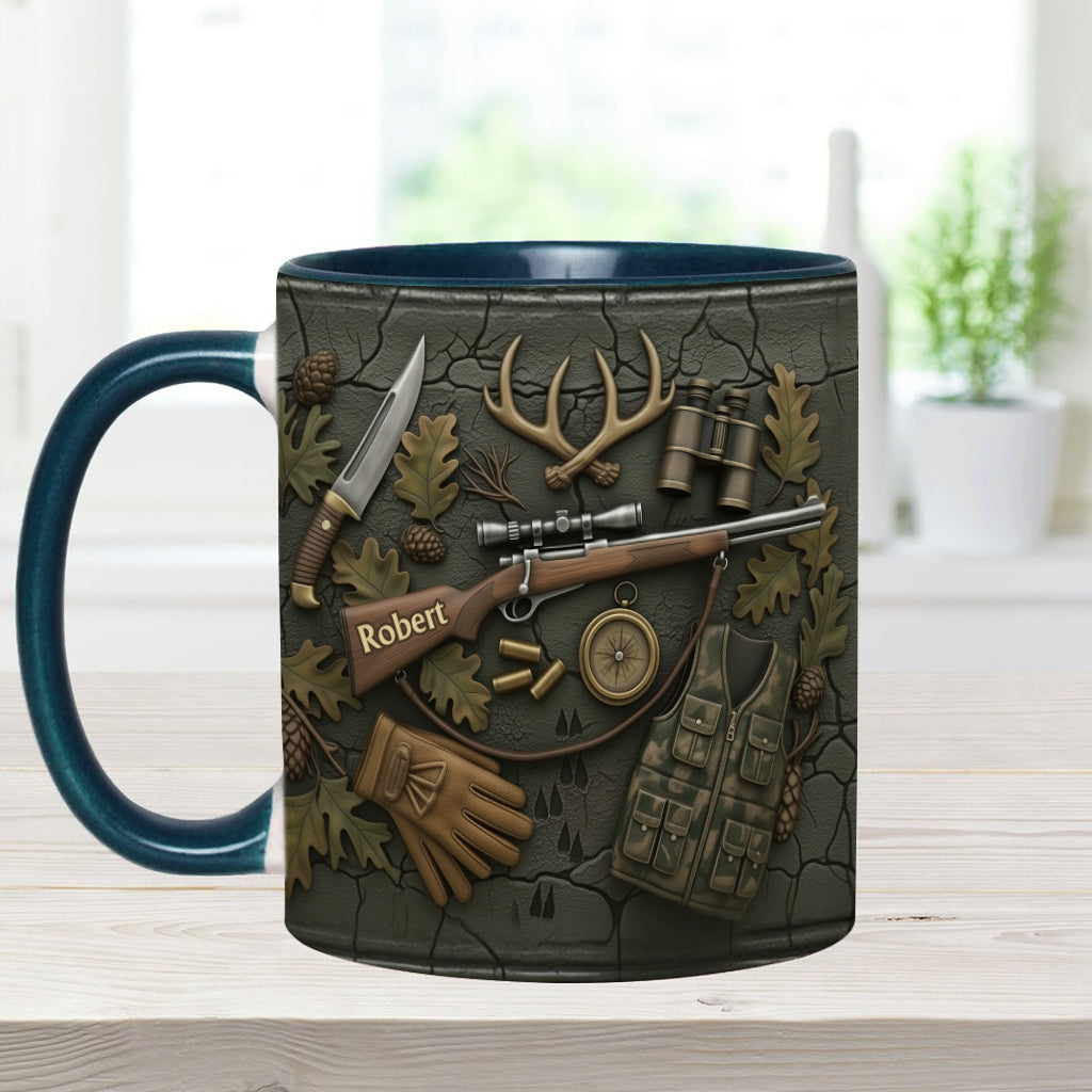 Love Hunting - Personalized Hunting Accent Mug