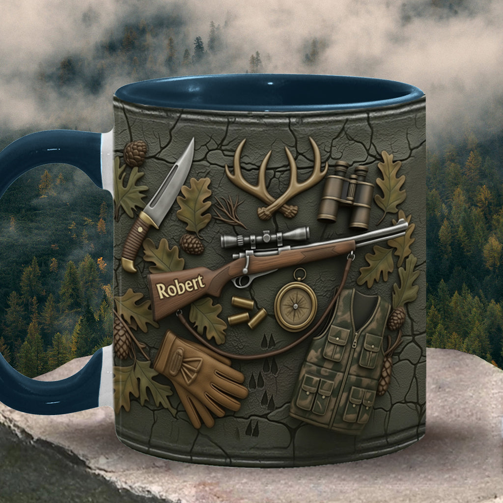 Love Hunting - Personalized Hunting Accent Mug