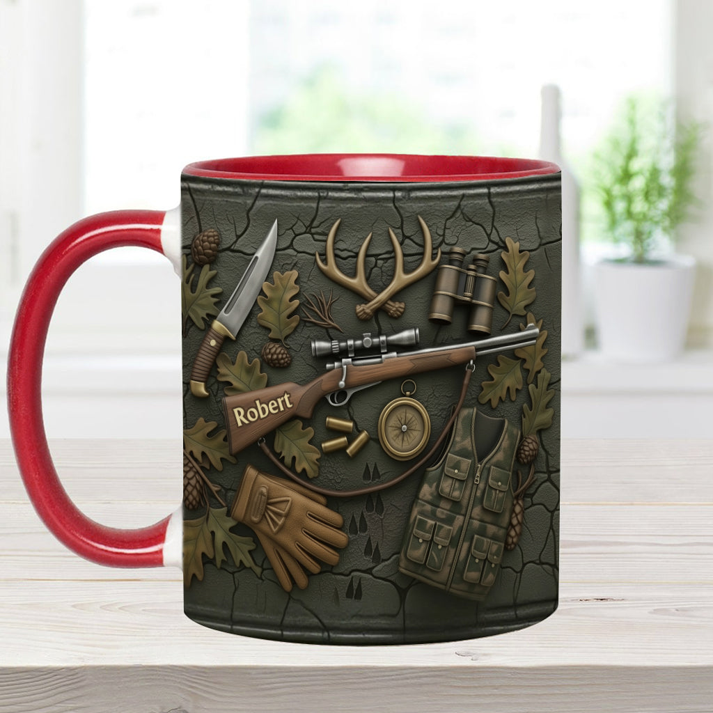 Love Hunting - Personalized Hunting Accent Mug