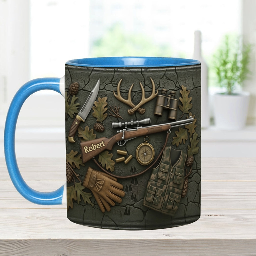 Love Hunting - Personalized Hunting Accent Mug