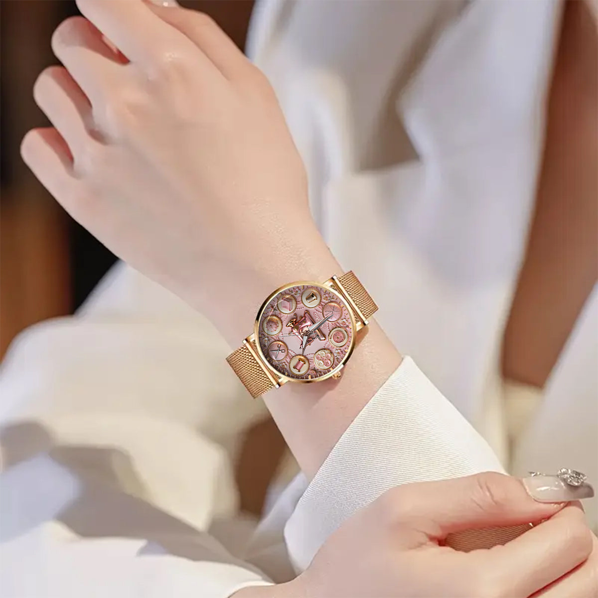 Love Sewing - Personalized Sewing Women Hand Watch