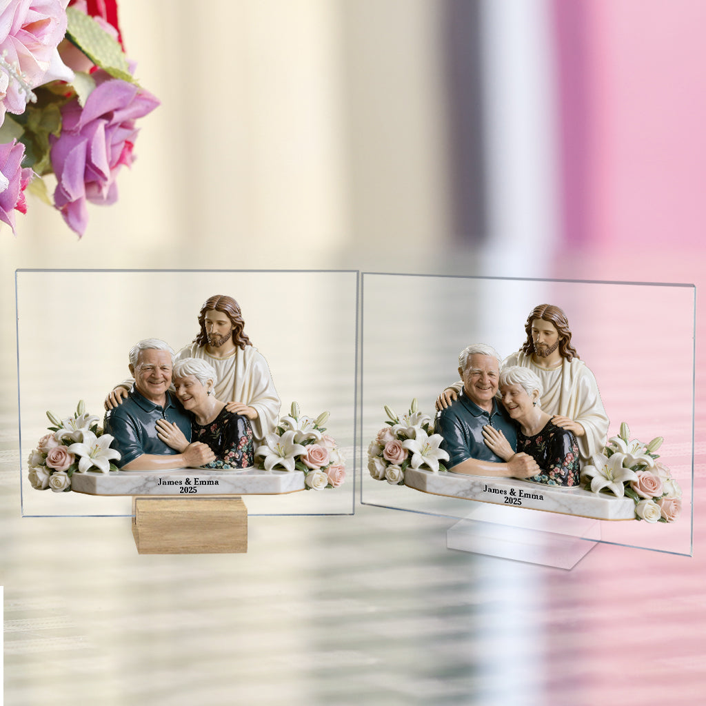 Memorial Gift For Lost Of Loved Ones - Personalized Memorial Custom Shaped Acrylic Plaque