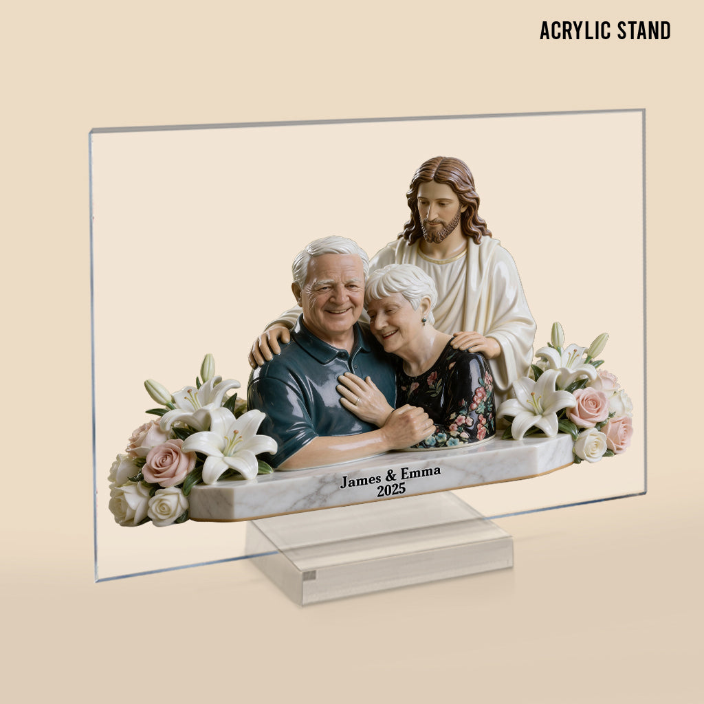 Memorial Gift For Lost Of Loved Ones - Personalized Memorial Custom Shaped Acrylic Plaque