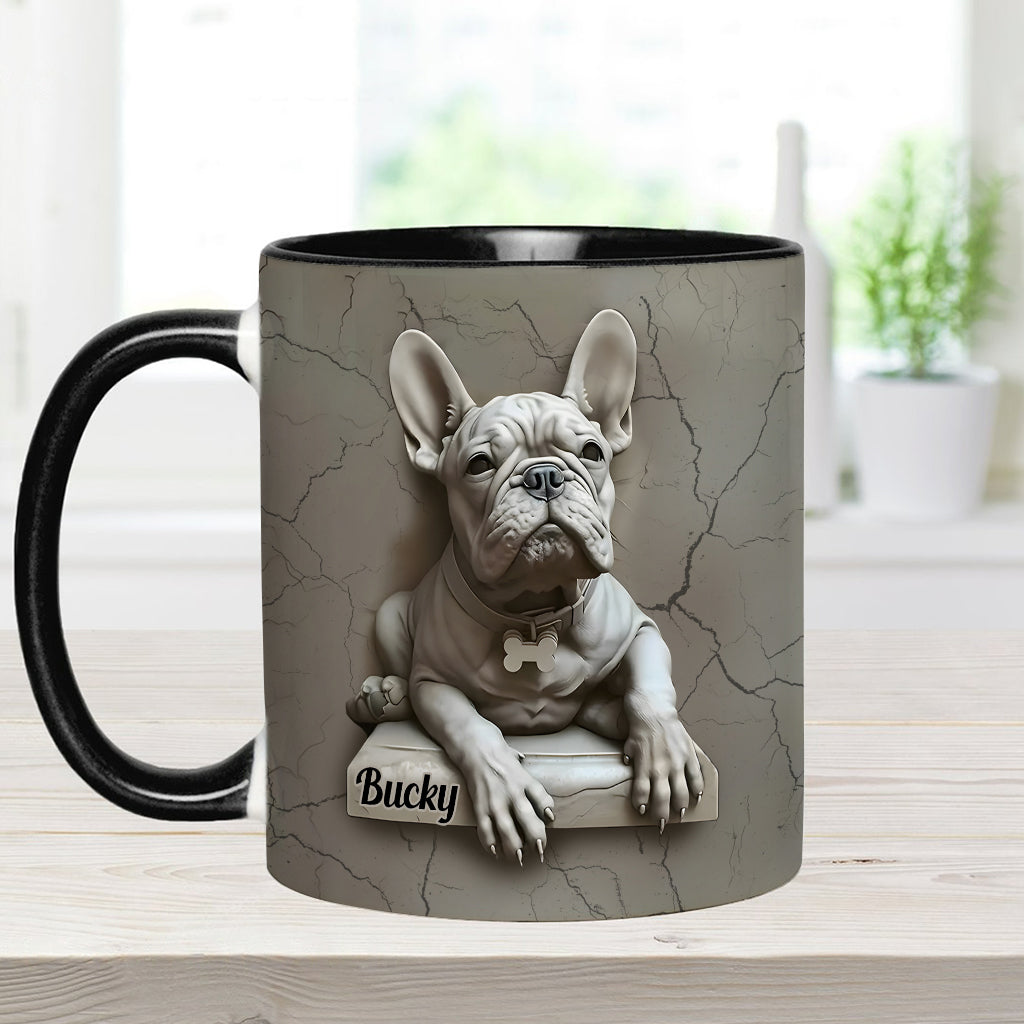 French Bulldog - Personalized French Bulldog Accent Mug