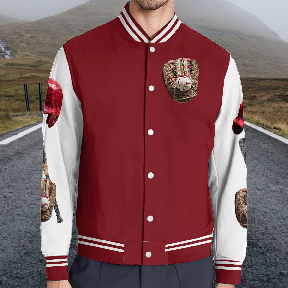 Baseball Life - Personalized Baseball Varsity Jacket