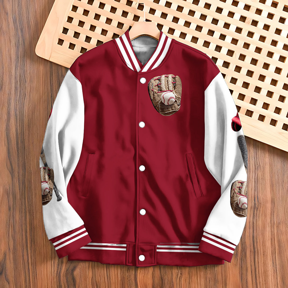 Baseball Life - Personalized Baseball Varsity Jacket
