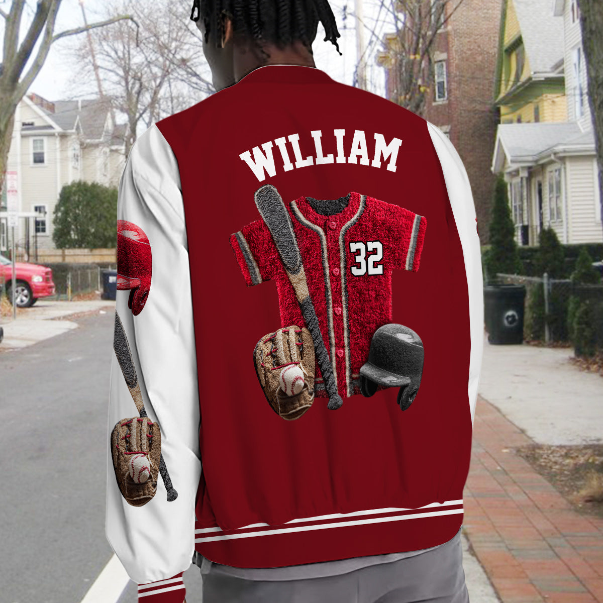Baseball Life - Personalized Baseball Varsity Jacket