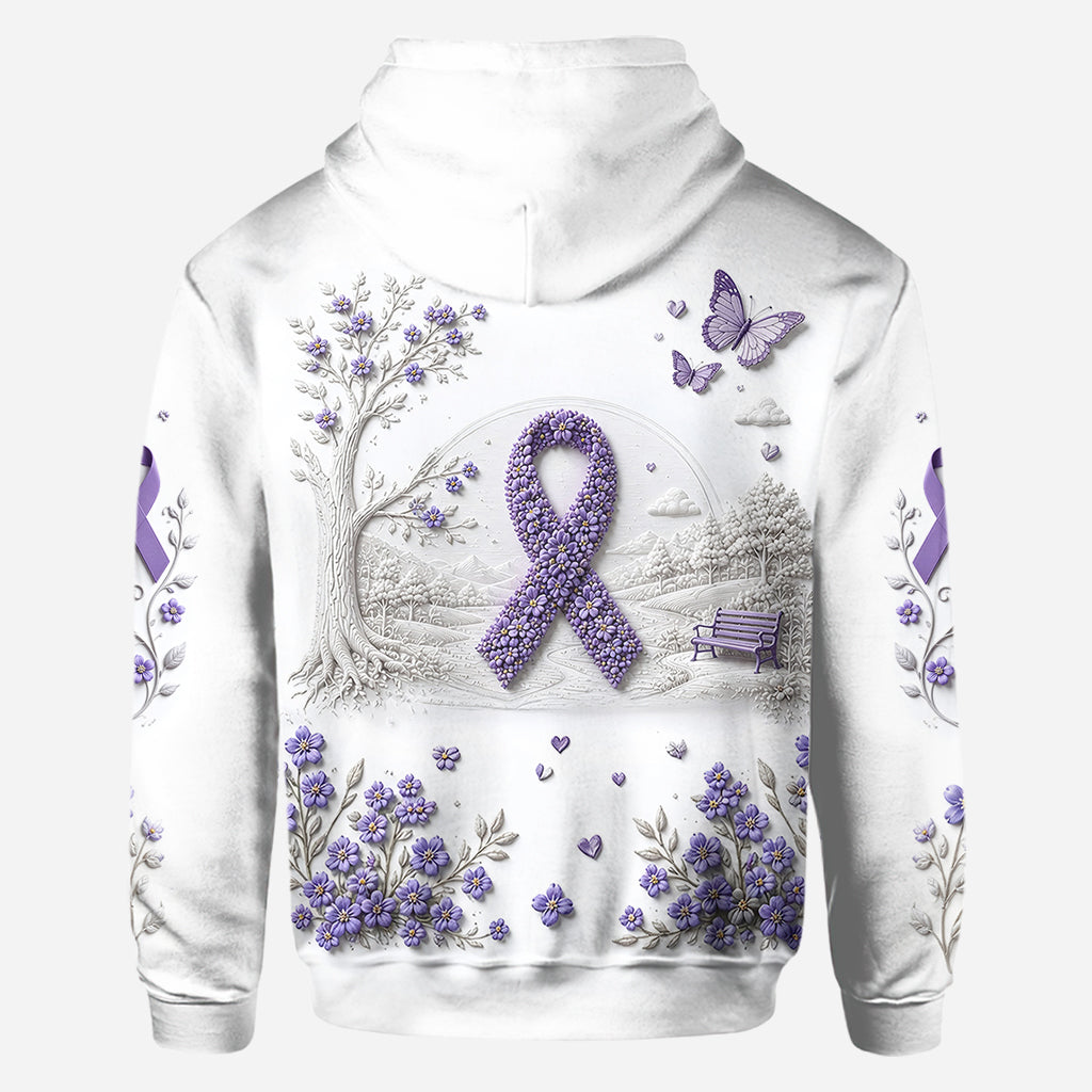 I Will Remember For You Purple - Personalized Alzheimer Awareness All Over Shirt