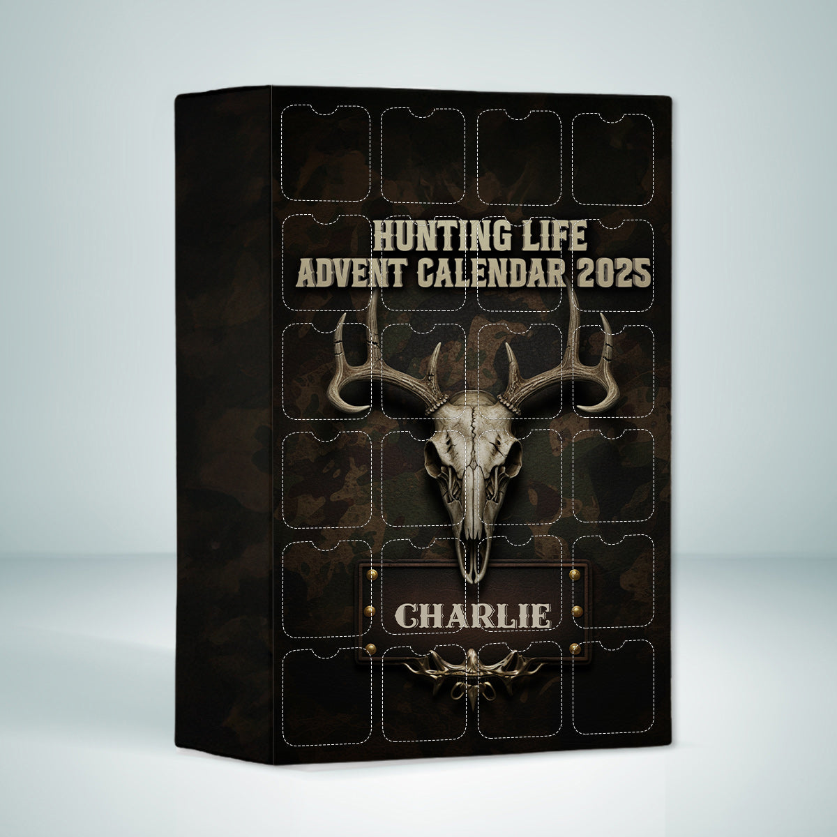 Hunting Life - Personalized Hunting Advent Calendar With Ornaments