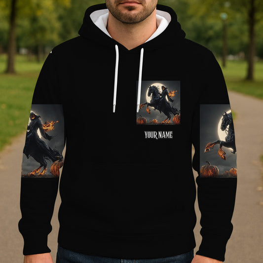 Hello Darkness - Personalized Skull All Over Shirt