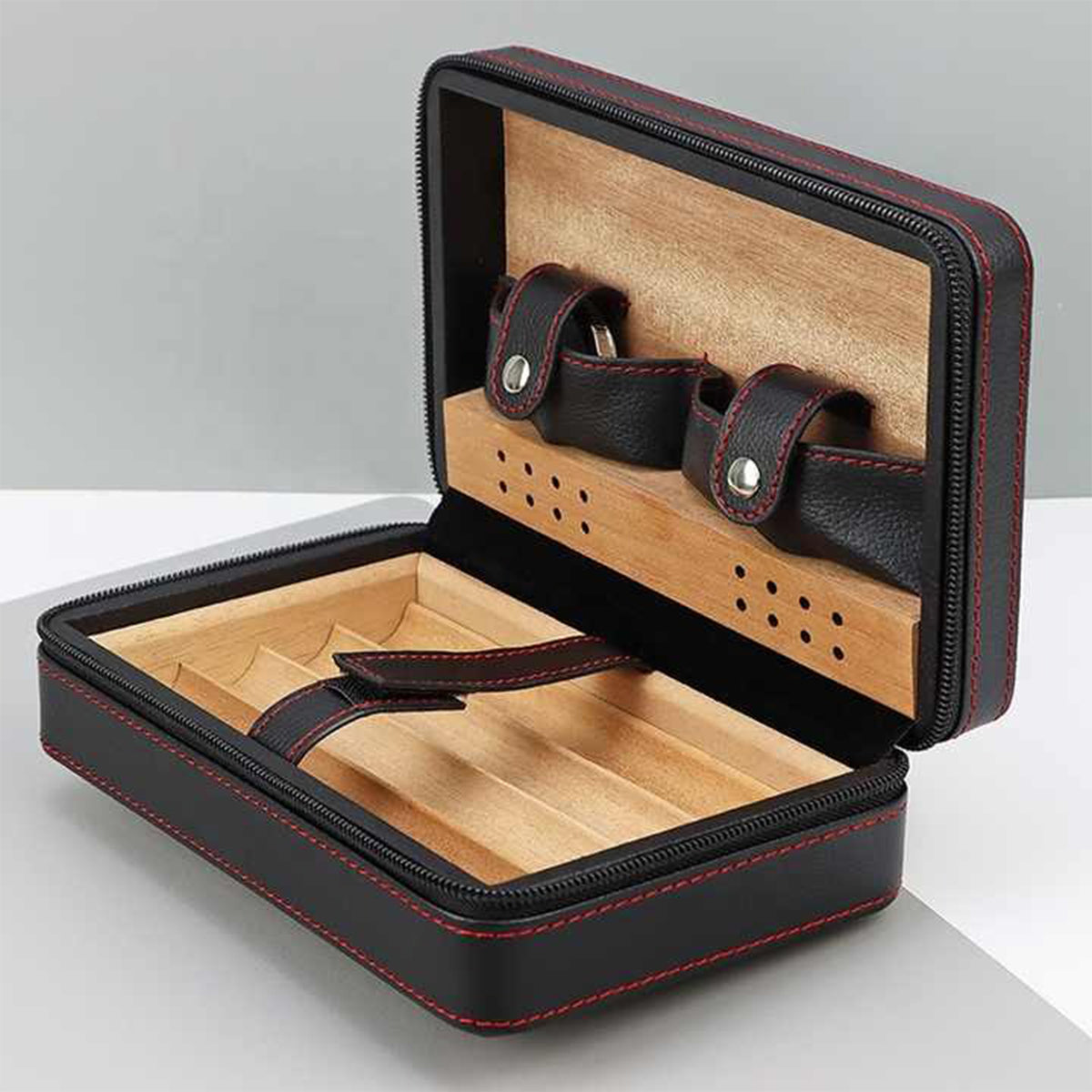 Papa liebt Zigarren - Personalisierte Reisetasche für Zigarren