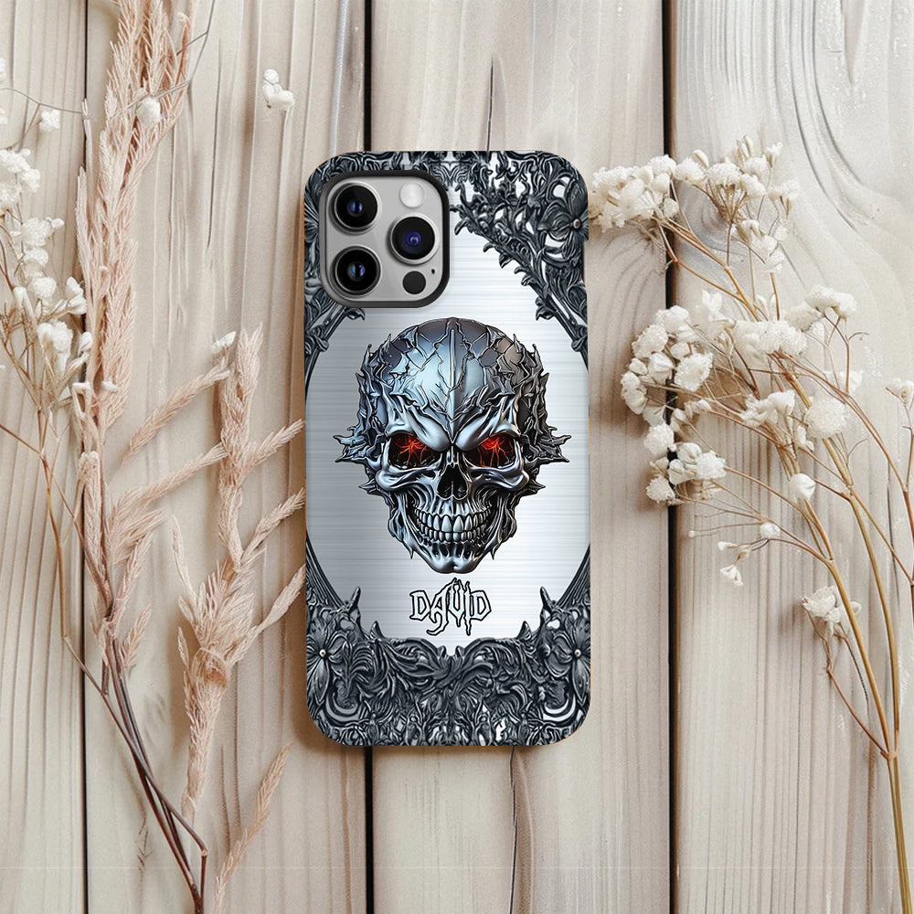 Cool Skull - Personalized Skull Full Print Phone Case