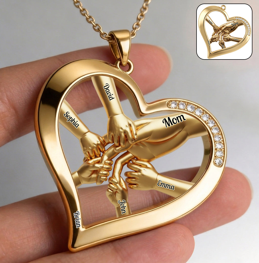 Custom Any Photo, Best Mom, Grandma Ever - Personalized Mother Shaped Metal Pendant Necklace