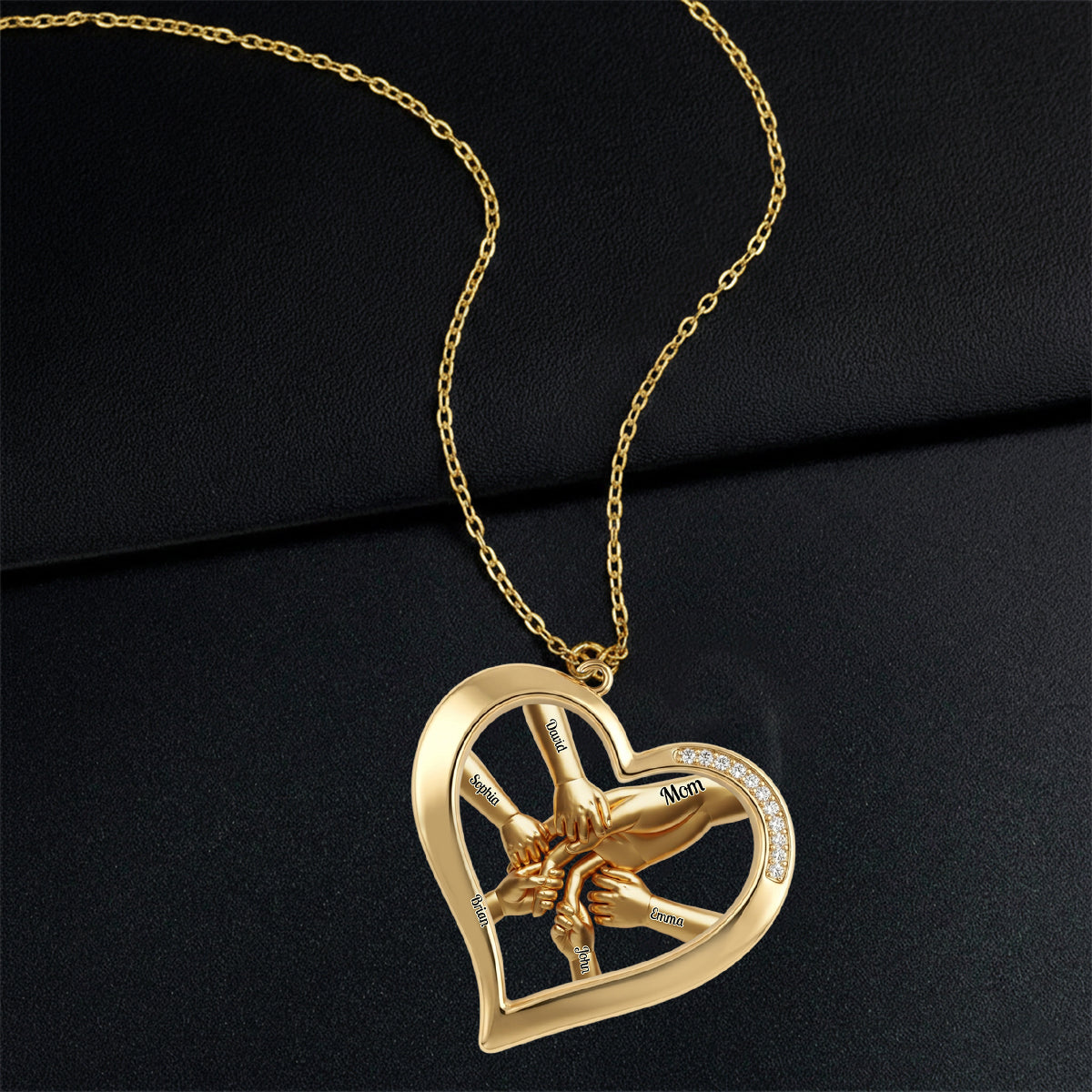 Custom Any Photo, Best Mom, Grandma Ever - Personalized Mother Shaped Metal Pendant Necklace