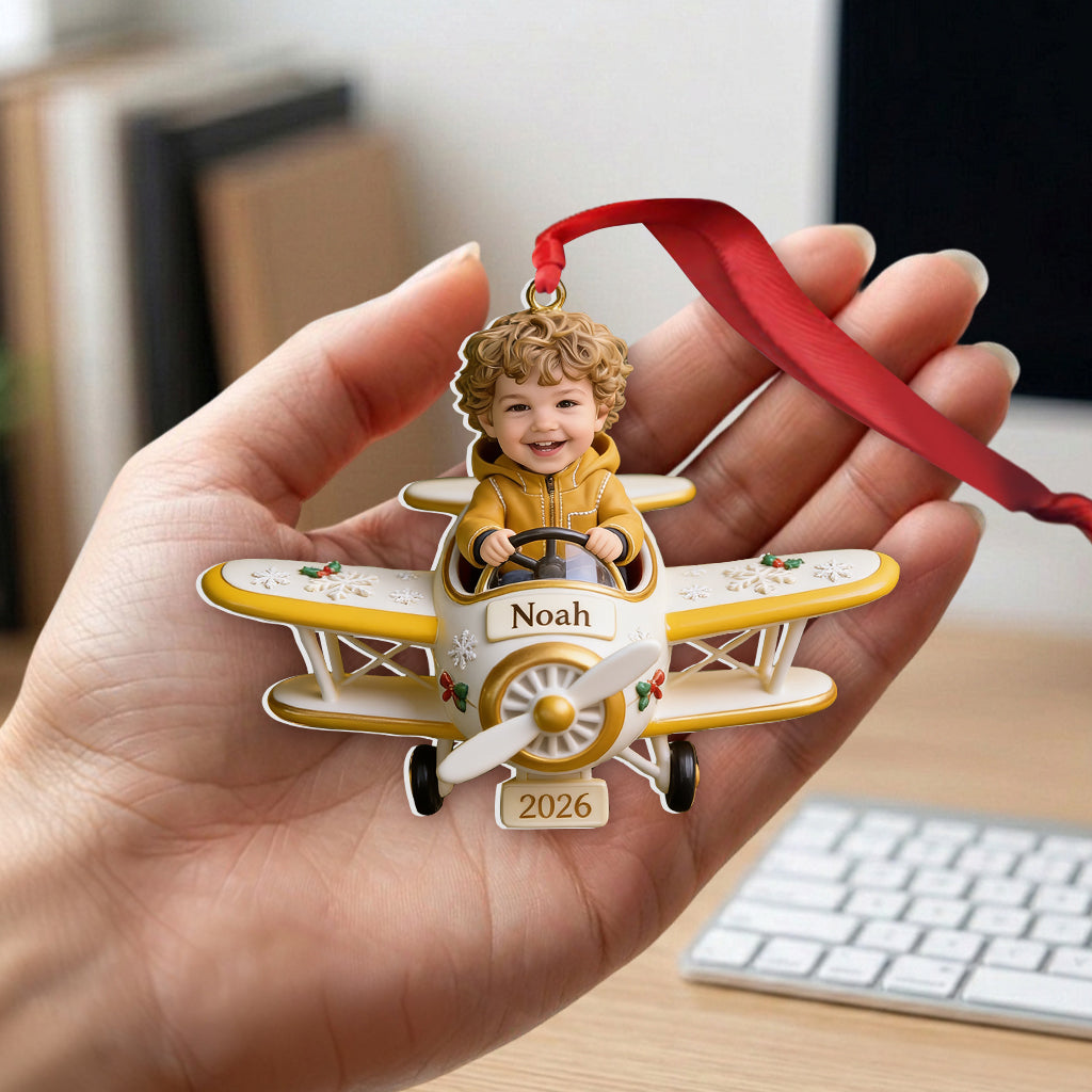 Flieg Mit Mir - Personalisierte Kinder Premium 3D Ornament