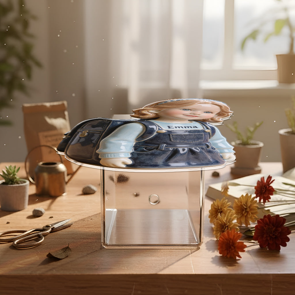 Backpack Buddy Pen Holder - Personalized Kid Acrylic Pot