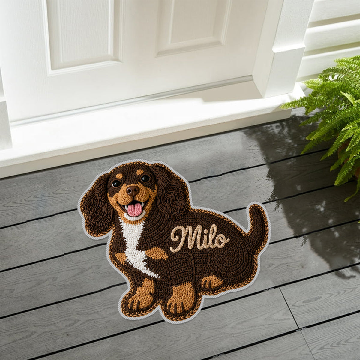 Cute Pet - Personalized Dog Non-Slip Tufted Rug