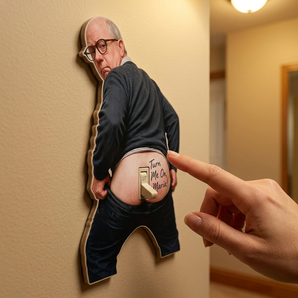 Turn Me On - Personalized Spicy Couple Light Switch/ Outlet Cover