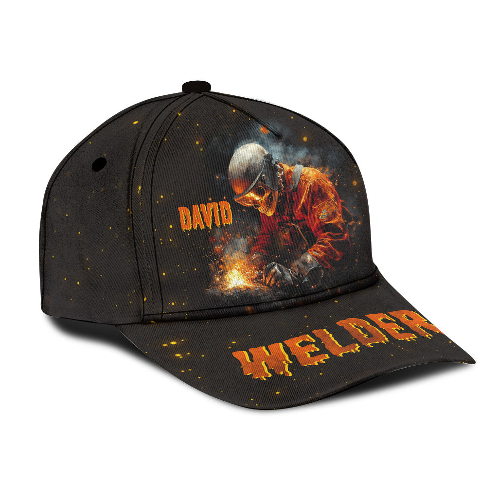 Gift For Welder Man - Personalized Welder Classic Cap