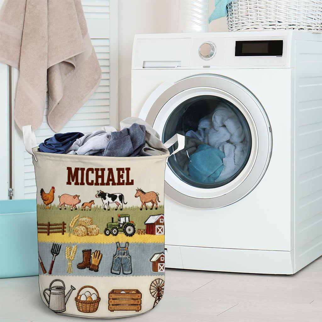 Farmer Life - Personalized Farmer Storage Basket