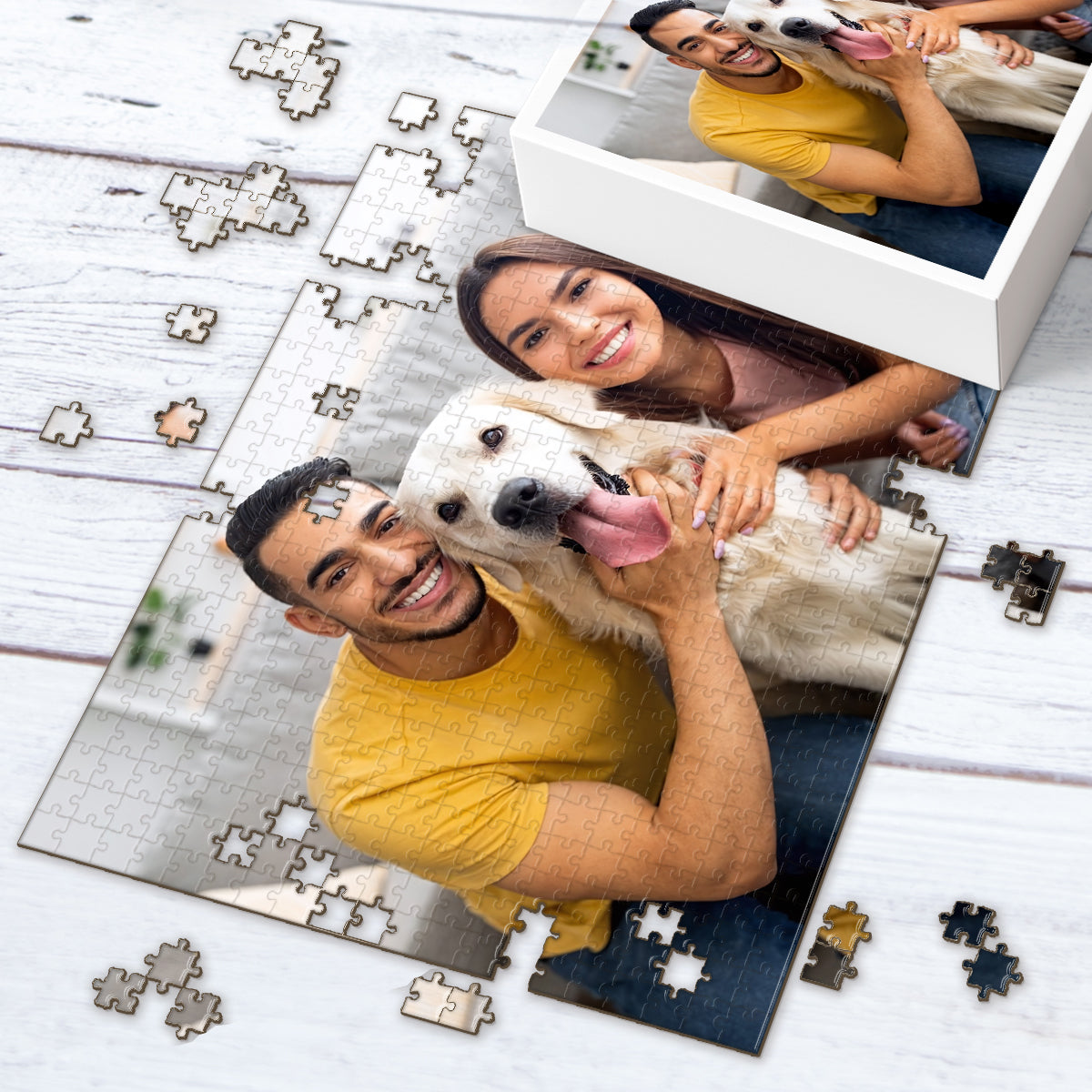 Family Gift - Personalized Family Jigsaw Puzzle