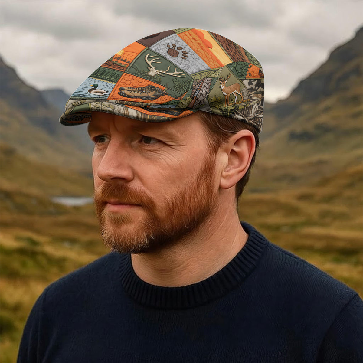 Jagdpanorama – Personalisierte Jagd-Schirmmütze