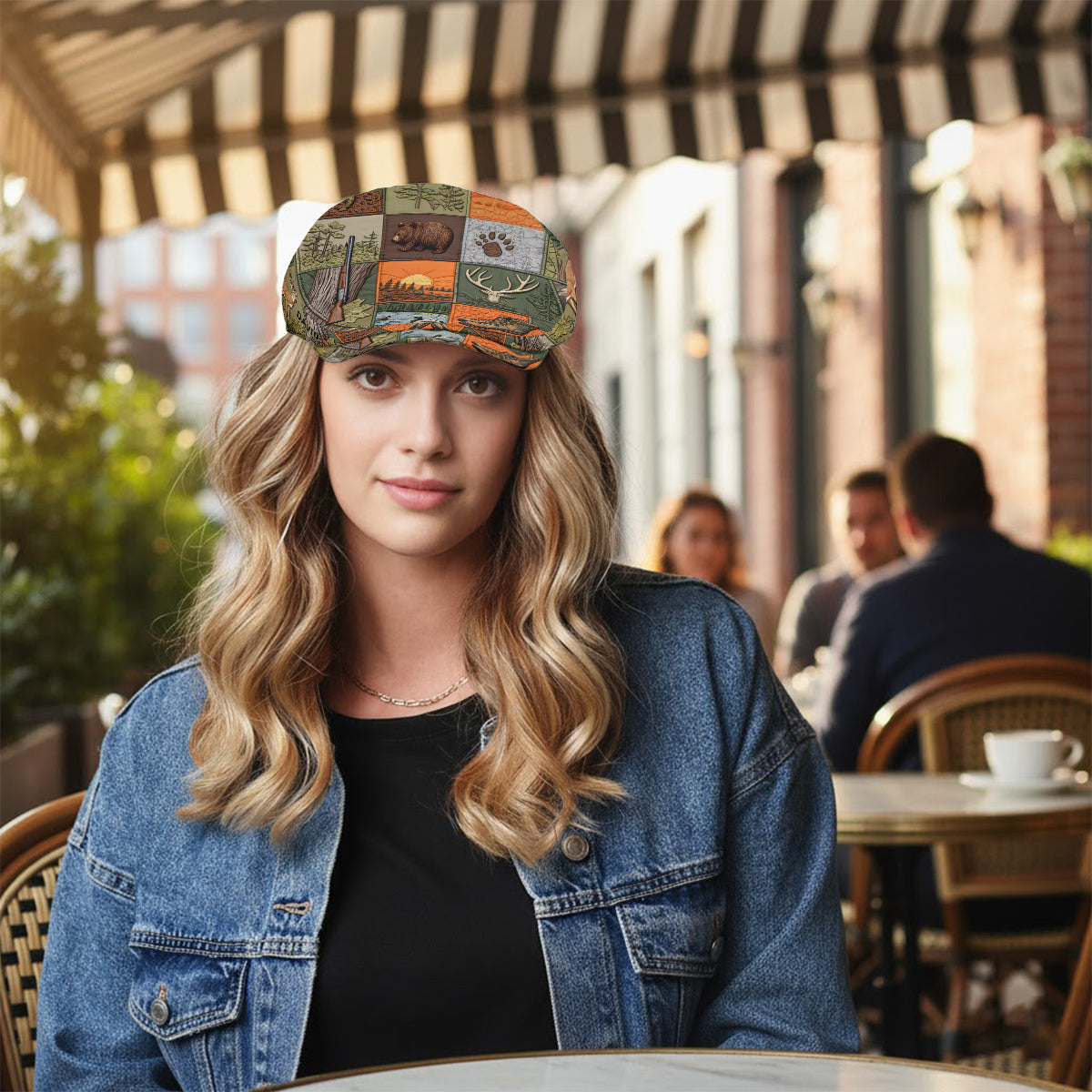 Jagdpanorama – Personalisierte Jagd-Schirmmütze