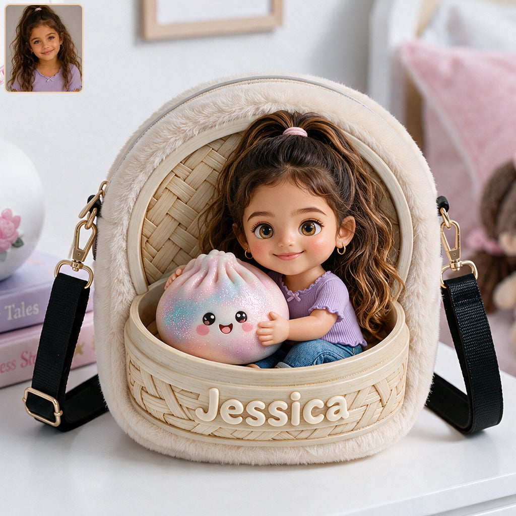 Le Dumpling Mystérieux Amusant Pour Enfant - Sac En Peluche Personnalisé